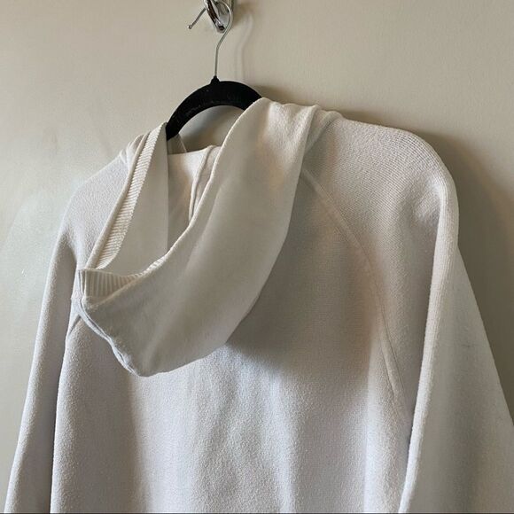 Anthropologie "Moth" Lania White Hoodie - Picture 9 of 13